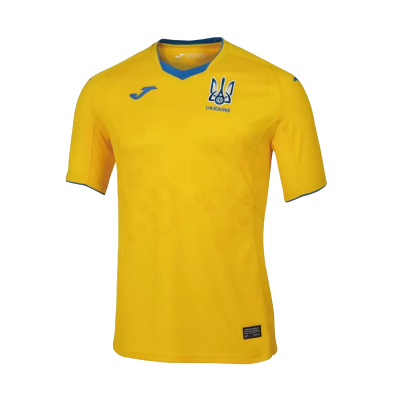 Men's TYMOSHCUK #4 Ukraine Home Soccer Jersey Shirt 2020 - Fan Version - Pro Jersey Shop