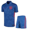 Men's England Away Soccer Jersey Kit (Jersey+Shorts) 2020 - Fan Version - Pro Jersey Shop