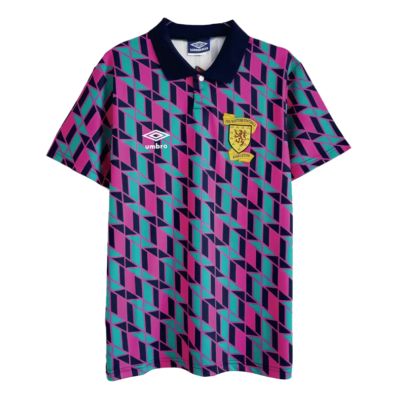 Men's Retro 1988/89 Scotland Away Soccer Jersey Shirt - Pro Jersey Shop