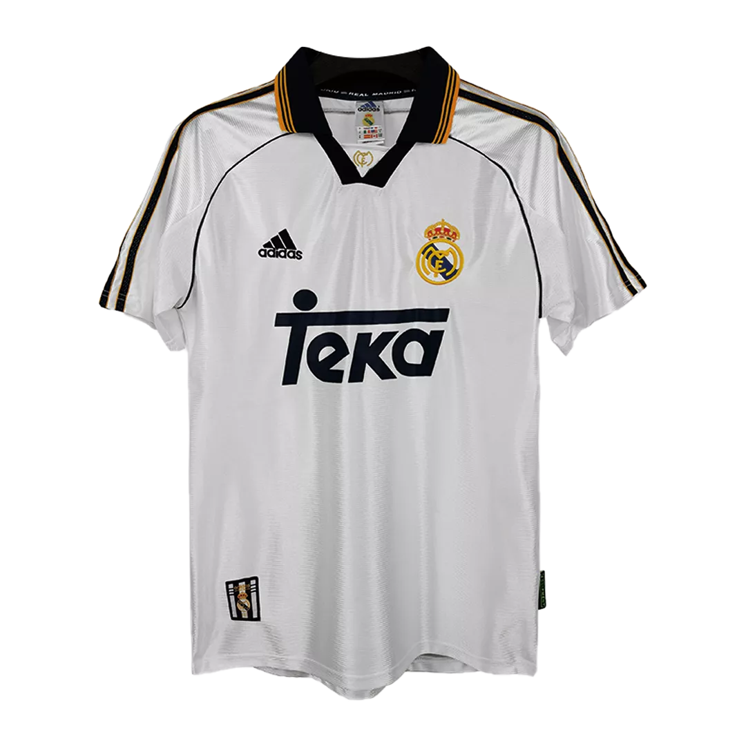 Men's Retro 1998/00 Real Madrid Home Soccer Jersey Shirt Adidas - Pro Jersey Shop