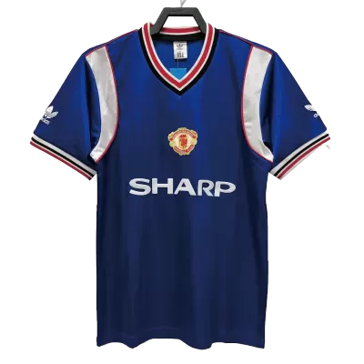 Men's Retro 1985 Manchester United Away Soccer Jersey Shirt - Pro Jersey Shop