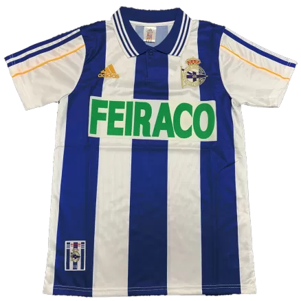 Men's Retro 1999/00 Deportivo La Coruña Home Soccer Jersey Shirt - Pro Jersey Shop