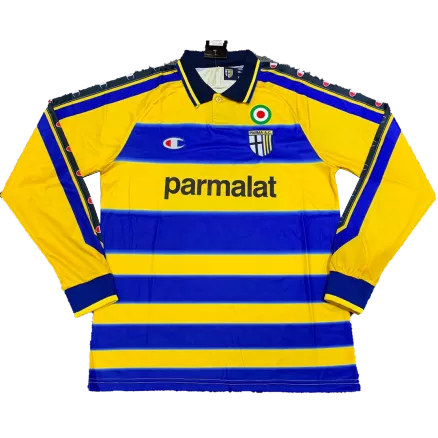Men's Retro 1999/00 Parma Calcio 1913 Away Long Sleeves Soccer Jersey Shirt - Fan Version - Pro Jersey Shop