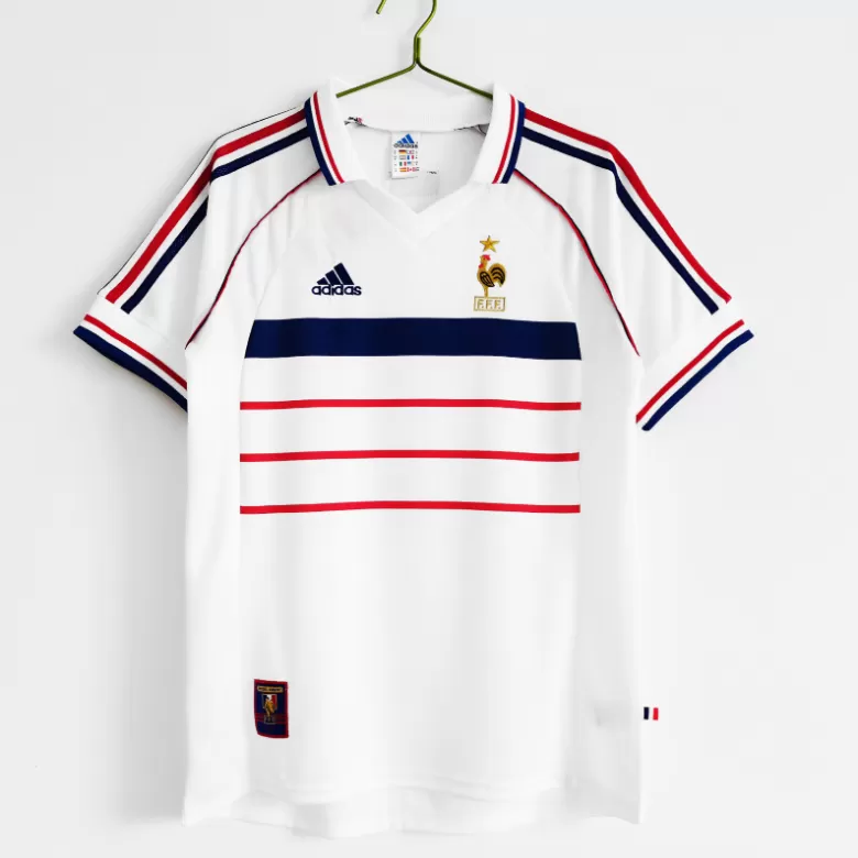 textura Lírico Leyes y regulaciones Men's Retro 1998 France Away Soccer Jersey Shirt Adidas | Pro Jersey Shop
