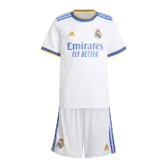 Kids Real Madrid Home Soccer Jersey Kit (Jersey+Shorts) 2021/22 Adidas - Pro Jersey Shop