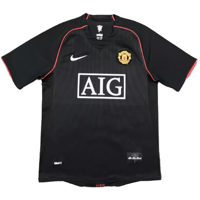 Men's Retro 2007/08 RONALDO #7 Manchester United Away Soccer Jersey Shirt - Pro Jersey Shop