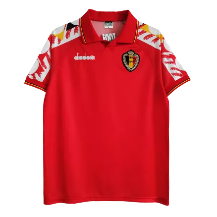 Men's Retro 1995 Belgium Home Soccer Jersey Shirt - Pro Jersey Shop