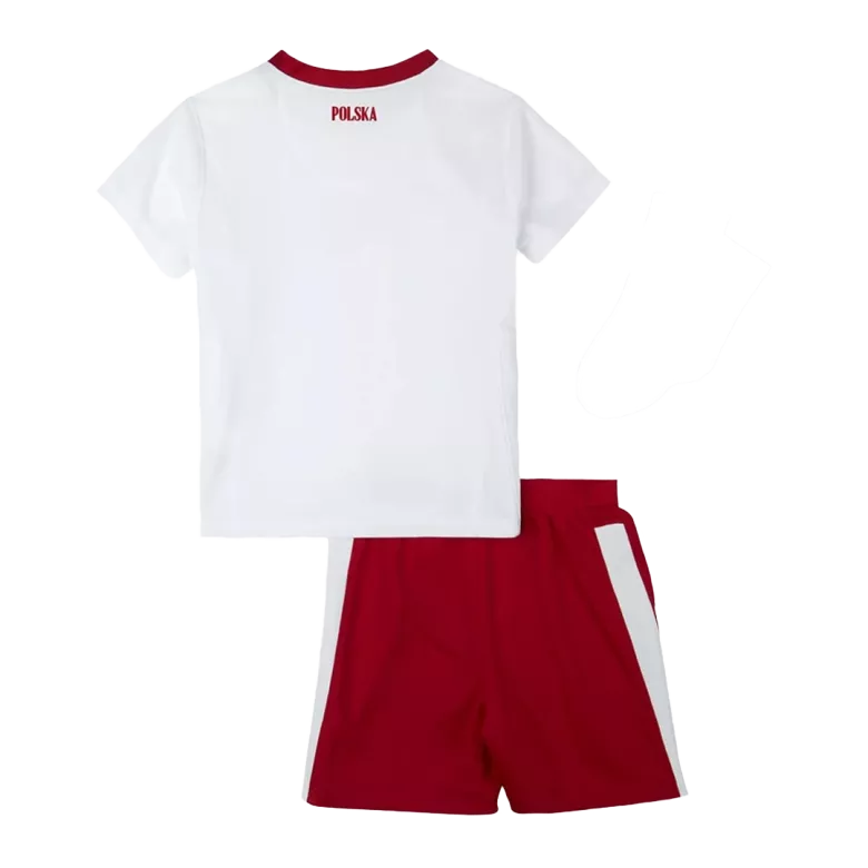 Kids Poland Home Soccer Jersey Kit (Jersey+Shorts) 2020 - Pro Jersey Shop