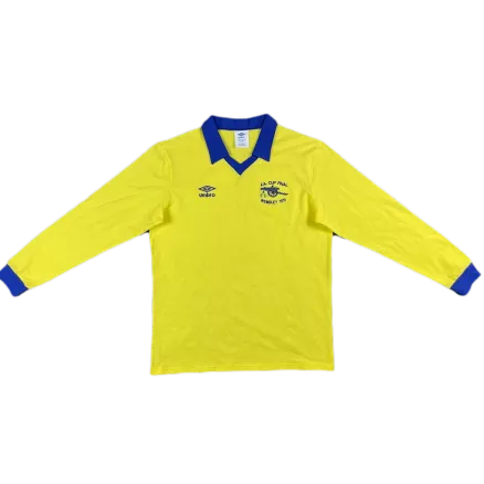Men's Retro 1971 Arsenal Away Long Sleeves Soccer Jersey Shirt - Fan Version - Pro Jersey Shop