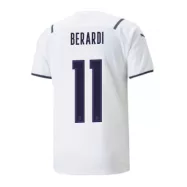 Men's Replica BERARDI #11 Italy Away Soccer Jersey Shirt 2021 Puma - Pro Jersey Shop