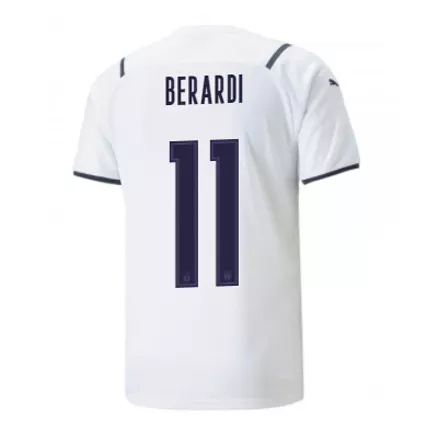 Men's BERARDI #11 Italy Away Soccer Jersey Shirt 2021 - Fan Version - Pro Jersey Shop