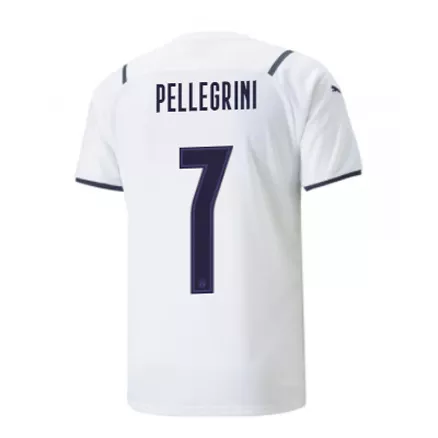 Men's PELLEGRINI #7 Italy Away Soccer Jersey Shirt 2021 - Fan Version - Pro Jersey Shop