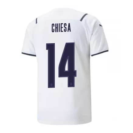 Men's CHIESA #14 Italy Away Soccer Jersey Shirt 2021 - Fan Version - Pro Jersey Shop