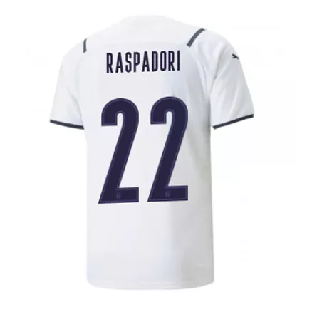 Men's RASPADORI #22 Italy Away Soccer Jersey Shirt 2021 - Fan Version - Pro Jersey Shop