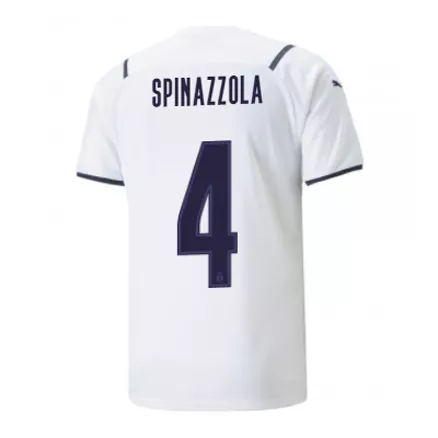 Men's SPINAZZOLA #4 Italy Away Soccer Jersey Shirt 2021 - Fan Version - Pro Jersey Shop