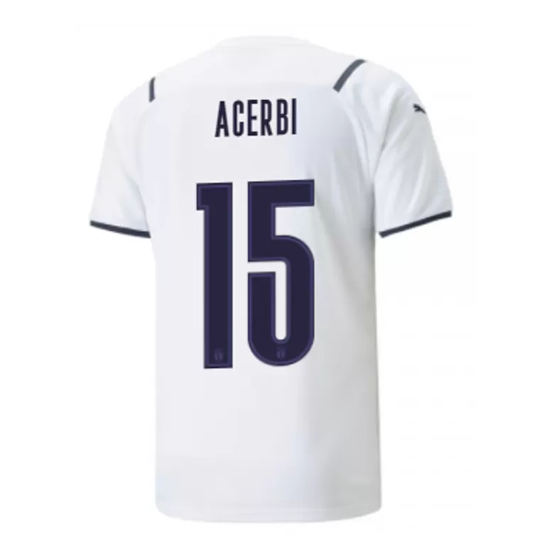 Men's ACERBI #15 Italy Away Soccer Jersey Shirt 2021 - Fan Version - Pro Jersey Shop