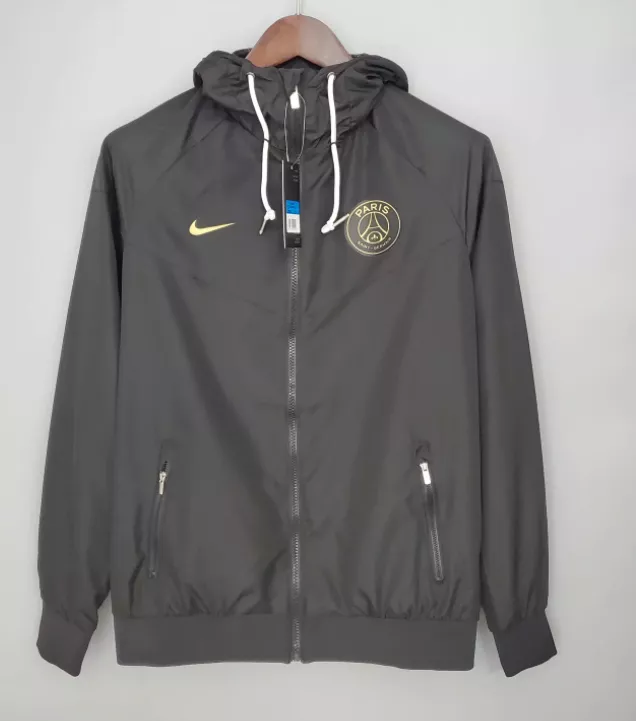 Men's PSG Windbreaker Hoodie Jacket 2021/22 Nike - Pro Jersey Shop