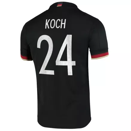 Men's KOCH #24 Germany Away Soccer Jersey Shirt 2020 - Fan Version - Pro Jersey Shop