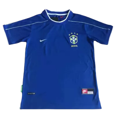 Men's Retro 1998 Brazil Away Soccer Jersey Shirt - Pro Jersey Shop