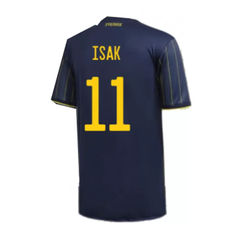 Men's ISAK #11 Sweden Away Soccer Jersey Shirt 2020 - Fan Version - Pro Jersey Shop