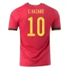 Men's E.HAZARD #10 Belgium Home Soccer Jersey Shirt 2020 - Fan Version - Pro Jersey Shop