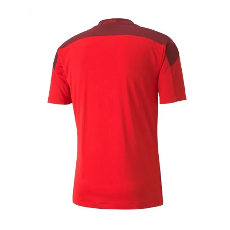 Men's XHAKA #10 Switzerland Home Soccer Jersey Shirt 2021 - Fan Version - Pro Jersey Shop
