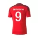 Men's SEFEROVIC #9 Switzerland Home Soccer Jersey Shirt 2021 - Fan Version - Pro Jersey Shop