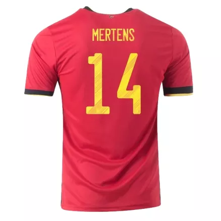 Men's MERTENS #14 Belgium Home Soccer Jersey Shirt 2020 - Fan Version - Pro Jersey Shop