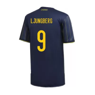 Men's LJUNGBERG #9 Sweden Away Soccer Jersey Shirt 2020 - Fan Version - Pro Jersey Shop