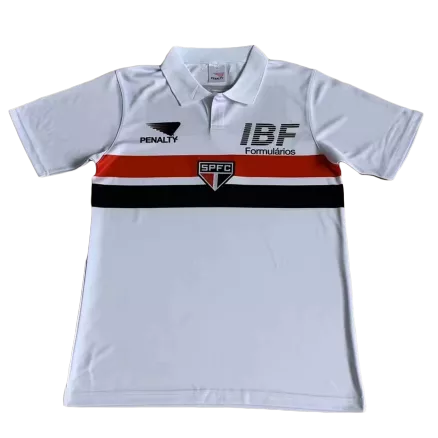 Men's Retro 1991 Sao Paulo FC Home Soccer Jersey Shirt - Pro Jersey Shop