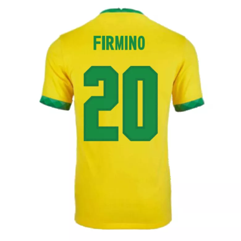 Men's FIRMINO #20 Brazil Home Soccer Jersey Shirt 2021 - Fan Version - Pro Jersey Shop