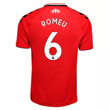 Men's Replica ROMEU #6 Southhampton Home Soccer Jersey Shirt 2021/22 Hummel - Pro Jersey Shop