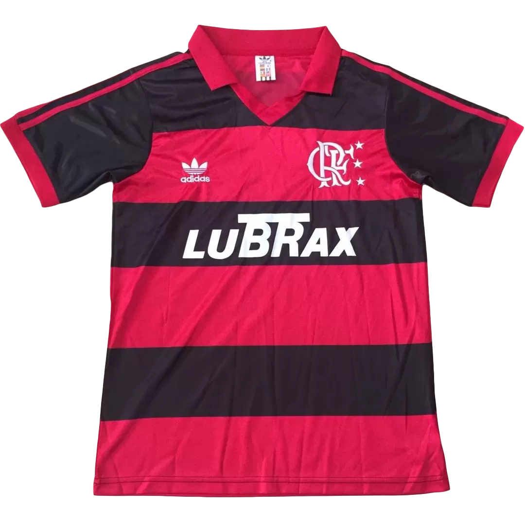 Frente a ti Teoría básica Gasto Men's Retro 1990 CR Flamengo Home Soccer Jersey Shirt Adidas | Pro Jersey  Shop