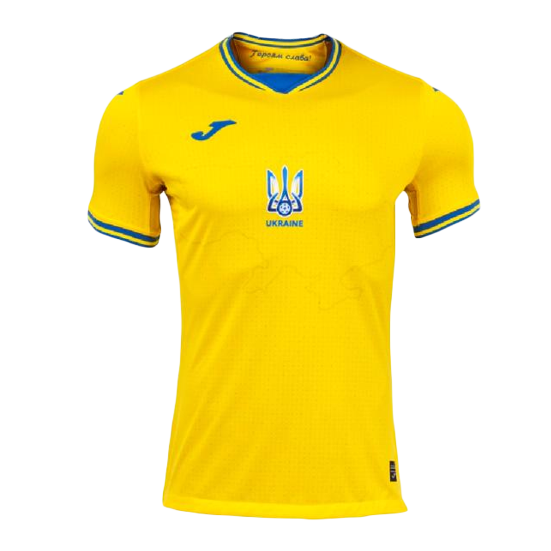 Men's Ukraine Home Soccer Jersey Shirt 2021 Joma | Pro Jersey Shop