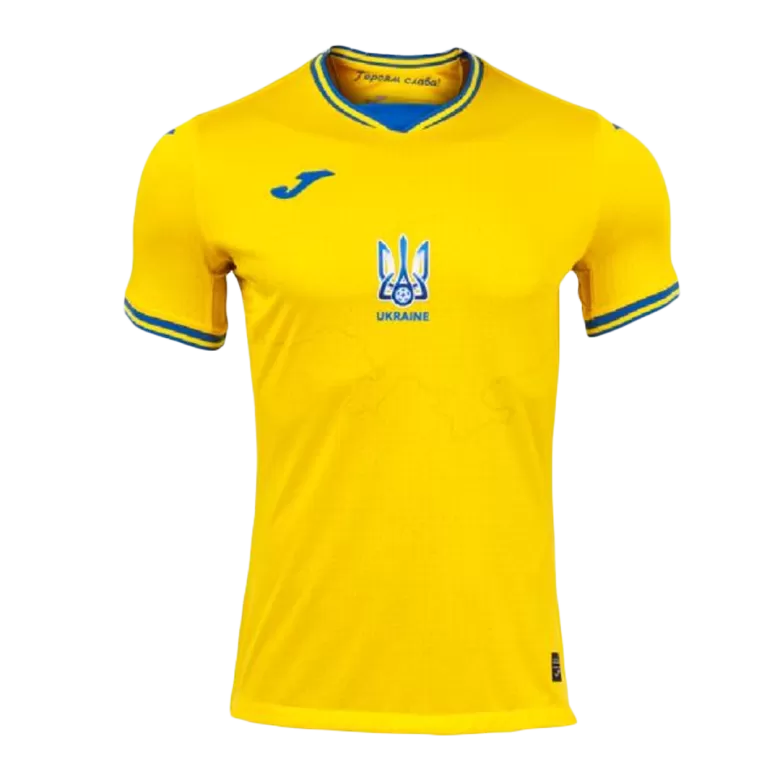 Men's Ukraine Home Soccer Jersey Shirt 2021 - Fan Version - Pro Jersey Shop