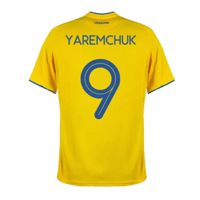 Men's YAREMCHUK #9 Ukraine Home Soccer Jersey Shirt 2020 - Fan Version - Pro Jersey Shop