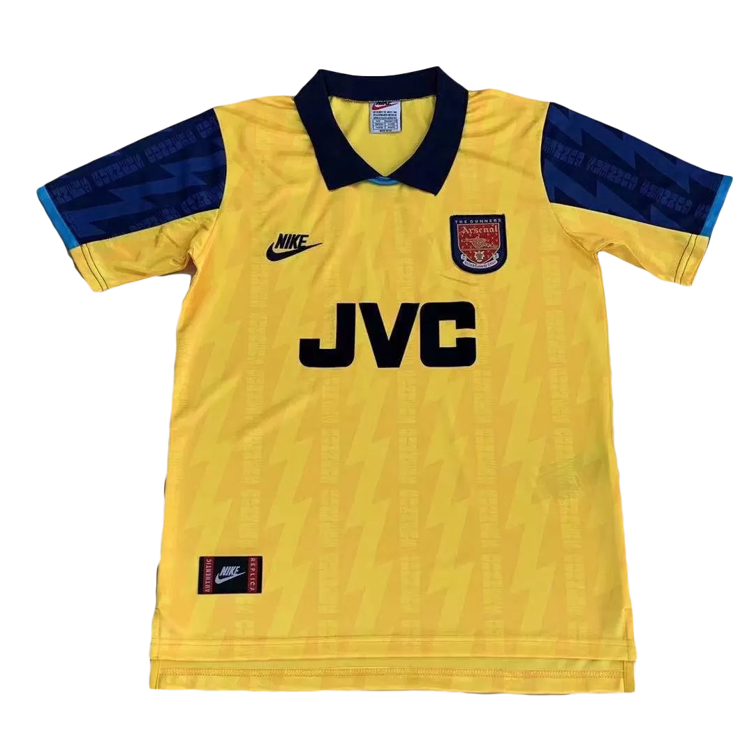 eetlust Conserveermiddel Uitwisseling Men's Retro 1994 Arsenal Third Away Soccer Jersey Shirt Nike | Pro Jersey  Shop