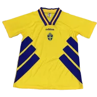 Men's Retro 1994 Sweden Home Soccer Jersey Shirt Adidas - Pro Jersey Shop