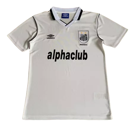 Men's Retro 2001 Santos FC Home Soccer Jersey Shirt - Pro Jersey Shop