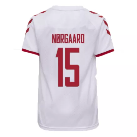 Men's NØRGAARD #15 Denmark Away Soccer Jersey Shirt 2021 - Fan Version - Pro Jersey Shop