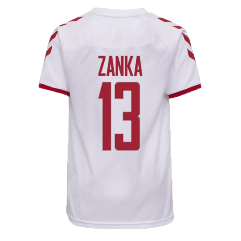 Men's ZANKA #13 Denmark Away Soccer Jersey Shirt 2021 - Fan Version - Pro Jersey Shop