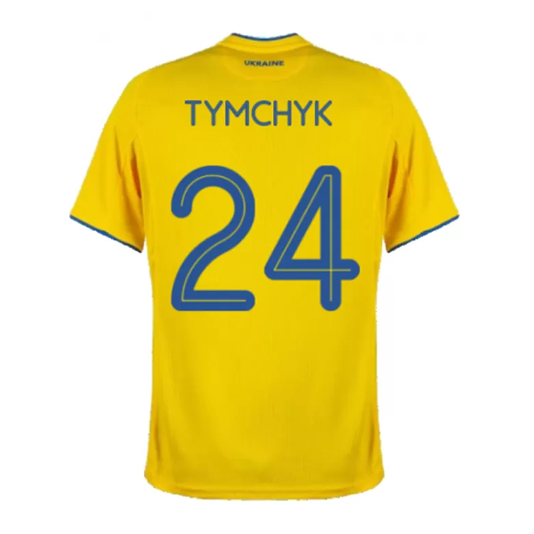 Men's TYMCHYK #24 Ukraine Home Soccer Jersey Shirt 2020 - Fan Version - Pro Jersey Shop