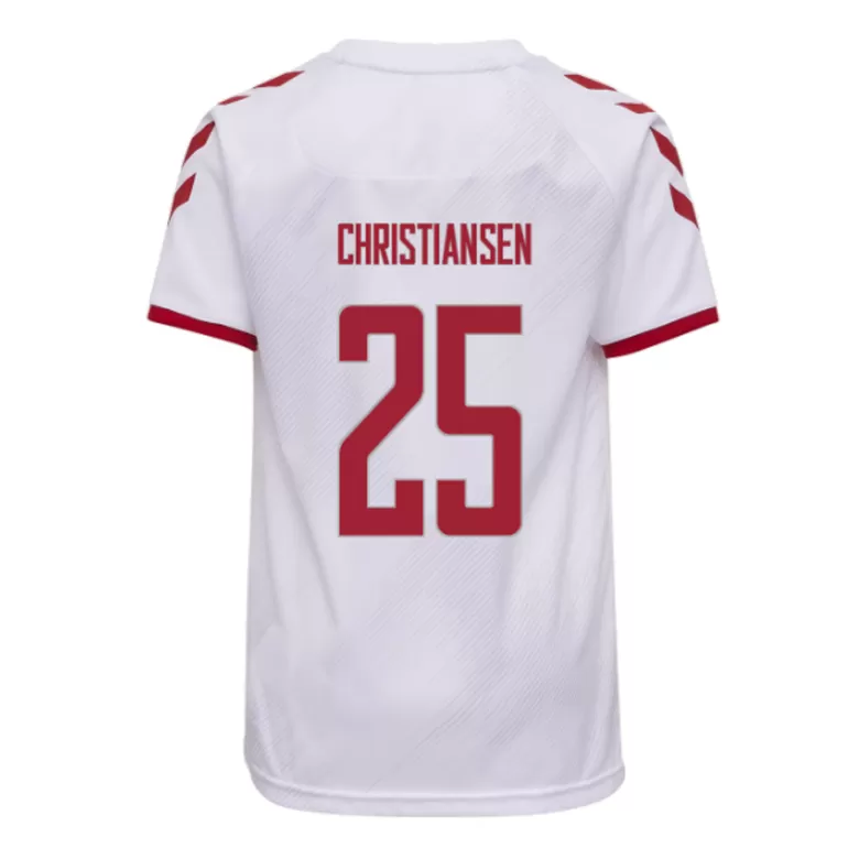 Men's CHRISTIANSEN #25 Denmark Away Soccer Jersey Shirt 2021 - Fan Version - Pro Jersey Shop