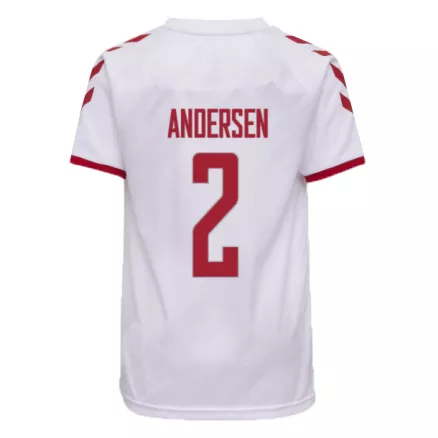 Men's ANDERSEN #2 Denmark Away Soccer Jersey Shirt 2021 - Fan Version - Pro Jersey Shop