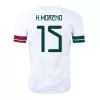 Men's H.MORENO #15 Mexico Gold Cup Away Soccer Jersey Shirt 2020 - Fan Version - Pro Jersey Shop