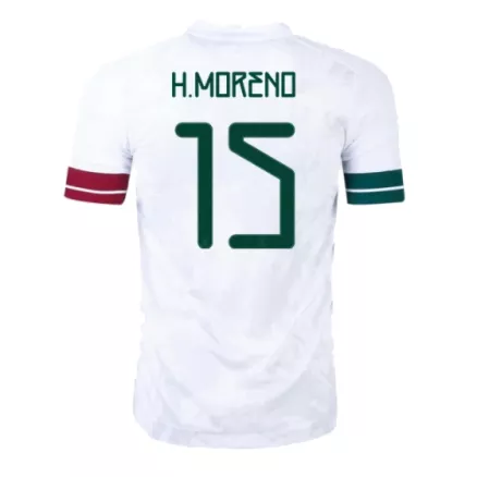 Men's H.MORENO #15 Mexico Gold Cup Away Soccer Jersey Shirt 2020 - Fan Version - Pro Jersey Shop