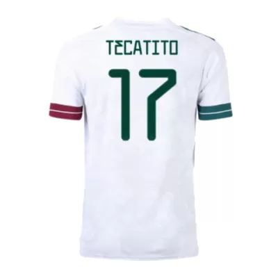 Men's TECATITO #17 Mexico Gold Cup Away Soccer Jersey Shirt 2020 - Fan Version - Pro Jersey Shop