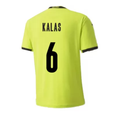 Men's KALAS #6 Czech Republic Away Soccer Jersey Shirt 2020 - Fan Version - Pro Jersey Shop