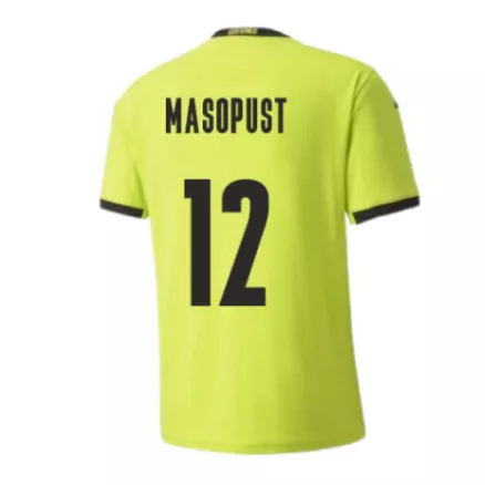 Men's MASOPUST #12 Czech Republic Away Soccer Jersey Shirt 2020 - Fan Version - Pro Jersey Shop