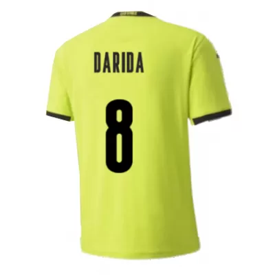 Men's DARIDA #8 Czech Republic Away Soccer Jersey Shirt 2020 - Fan Version - Pro Jersey Shop